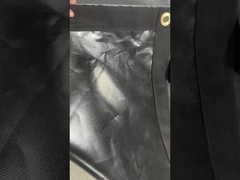 Tessuti rivestiti in PVC su misura a piattaforma blu di acciaio Tarpa PVC Tarpaulin Sheet