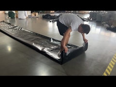 Capo di carico per camion di trapani di legno Trapani di PVC a piatta tela 16x27+4x8